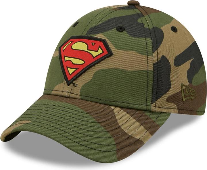 Produktbild New Era 9Forty Kinder Cap - SUPERMAN wood camo - Youth (55, 56)