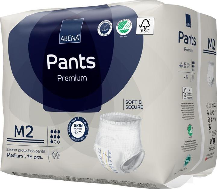 Actual product image Abena Premium M2 blue (15 x, M)