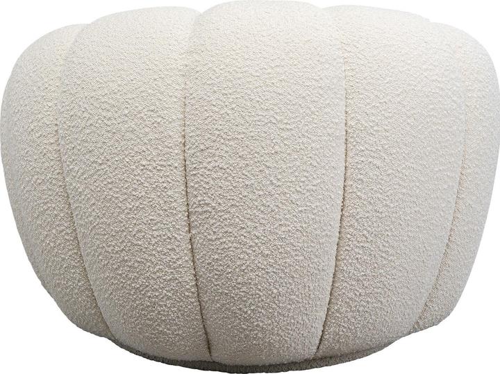 Actual product image Kare Design Swivel armchair Peppo Bloom White