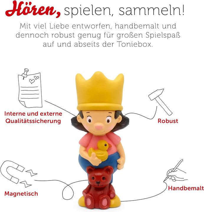 Image du produit Tonies Le Petit Roi dit : "Bonne nuit (Allemand)