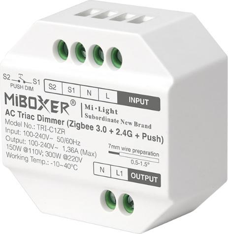 Actual product image Milight 230V Triac switching actuator (Switch actuator)