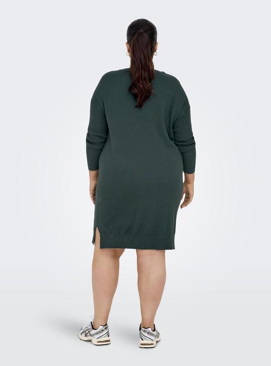 Produktbild Only Curvy V-Ausschnitt Strickkleid (M)