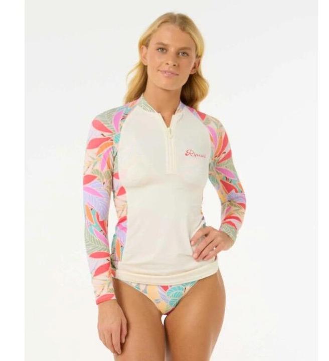 Image du produit Rip Curl Women's Cala Vadella L/S UPF Rash Vest (XS)