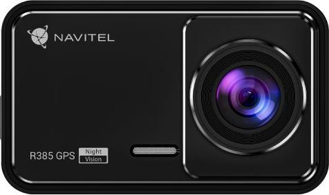 Navitel R385 2K GPS (GPS-Empfänger, Akku, Nachtsicht, Eingebautes Display, Eingebautes Mikrofon, Beschleunigungssensor, 2K)
