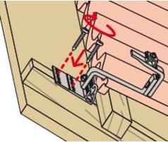 Actual product image Fischer Dachhaken RH 52-67 HB AL (Solar connector)