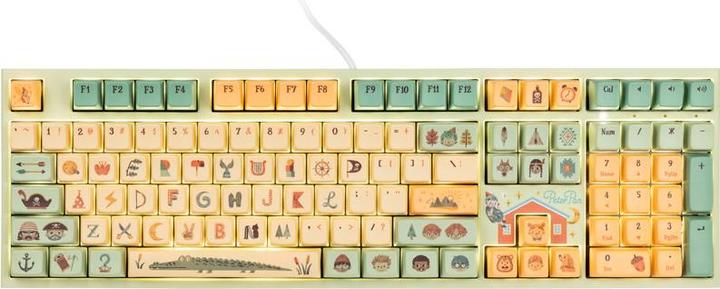 Actual product image Ducky Dimanche One 2 Pro Peter Pan, gaming toetsenbord (US, Cable)