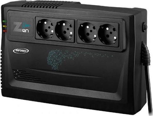 Actual product image Infosec compatible ZEN LIVE 1000 (1000 VA, 600 W, Line-interactive UPS)