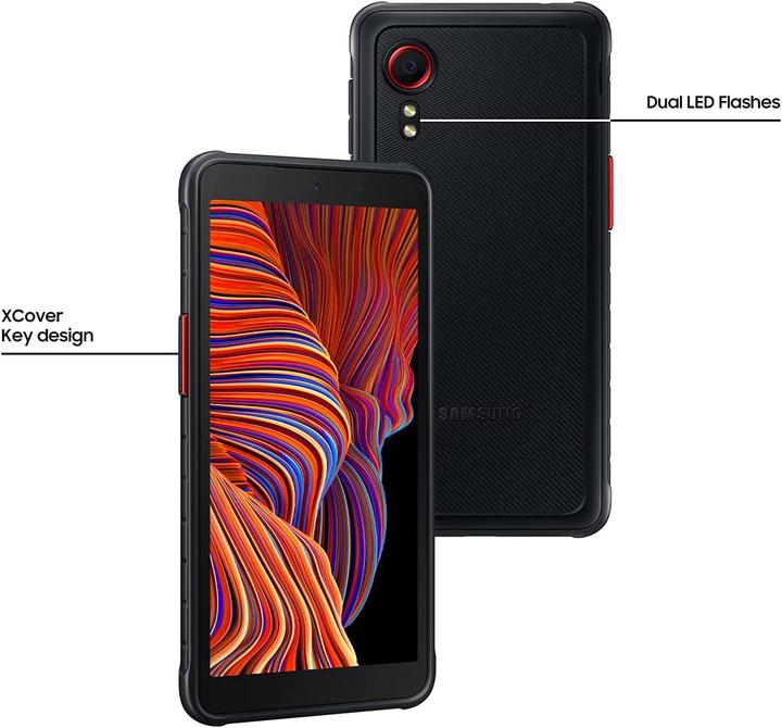 Image du produit Samsung Galaxy XCover 5 EE Enterprise Edition UE (64 Go, Noir, 5.30", Double SIM hybride, 16 Mpx, 4G)