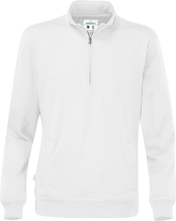 Cottover Sweatshirt Mit Halbem Reissverschluss (L)