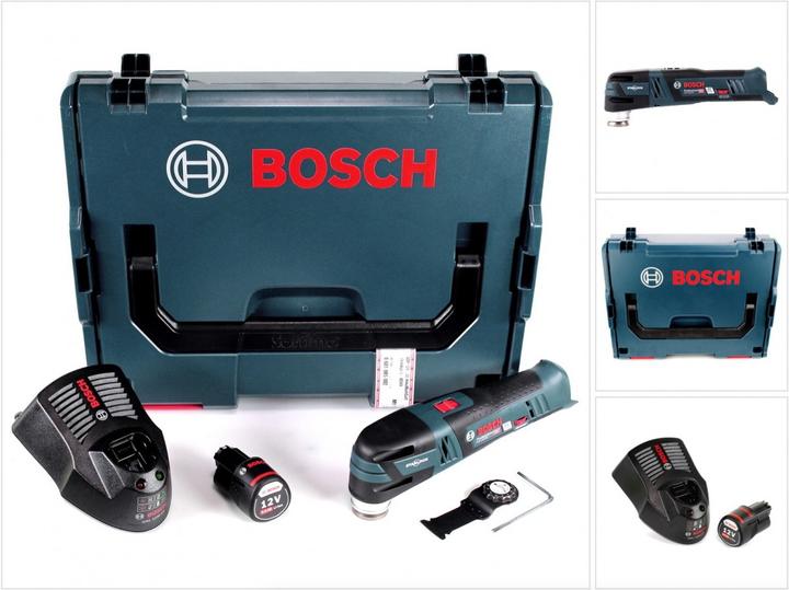 Actual product image Bosch Professional GOP 12V-28 Cordless Brushless Multi-Cutter with StarlockPlus + 1x Battery GBA 3.0
