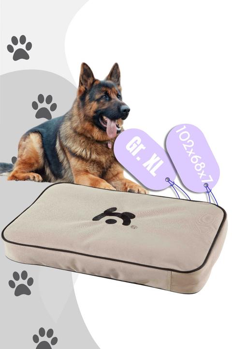 Actual product image Maelson Dog Cushion Lounge Mat beige for Soft Kennel 105 (102x68x7cm) (Dog)