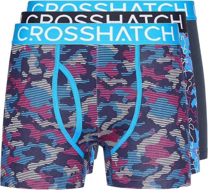 Immagine prodotto Crosshatch Linamo MVE Boxer Volo Aperto Uomo Misura Confezione 3 (S, confezione da 3)
