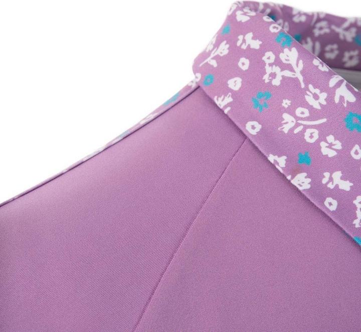 Immagine prodotto Island Green Polo da golf donna/ragazzo con collo a zip (M)