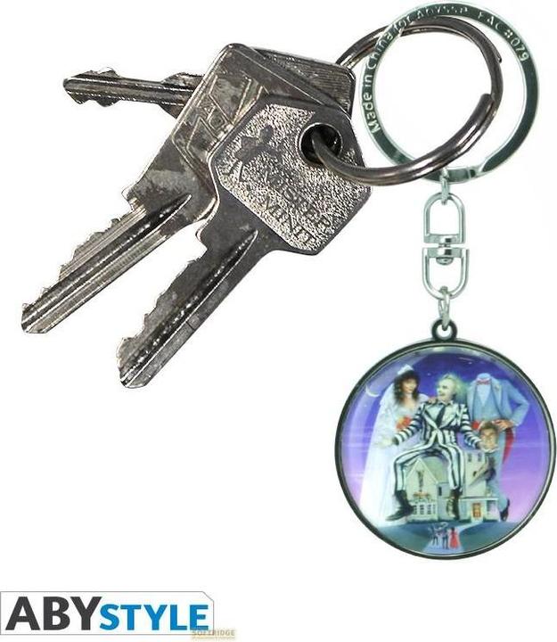 Actual product image GB Eye Portachiavi Beetlejuice : Beetlejuice and Maitland Couple