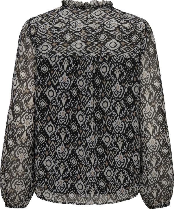 Actual product image Only Patterned blouse top (L)