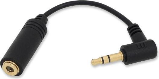 Actual product image keepdrum ADP03 Adapter cable 3.5mm TRRS-TRS (0.11 m)