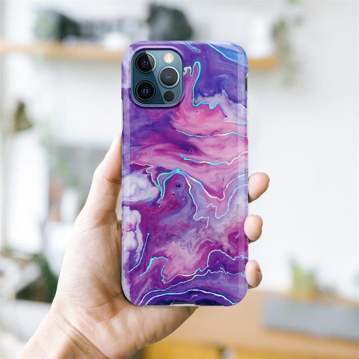 Image du produit Cadorabo Couverture IMD TPU Marbre coloré (Apple iPhone 12 Pro Max)