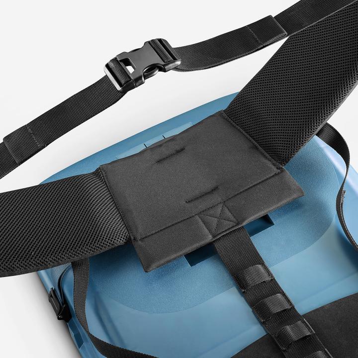 Actual product image Wedze Adult sled backpack - Reverslide 900 grey