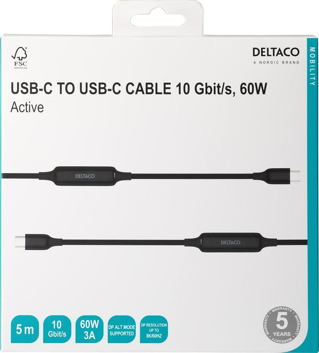 Produktbild PR Home 1902003 power plug adapter (5 m, USB 3.2 Gen 1)