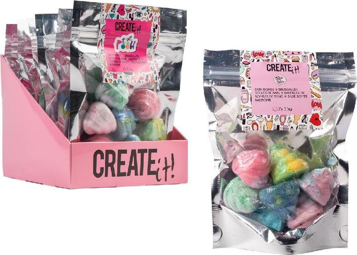 Actual product image Create It! Bath balls unicorn (Bath bombs)