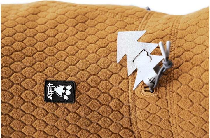 Actual product image Hurtta Winter Coat Warming Midlayer ECO, 40, Mustard (40, Dog coat)