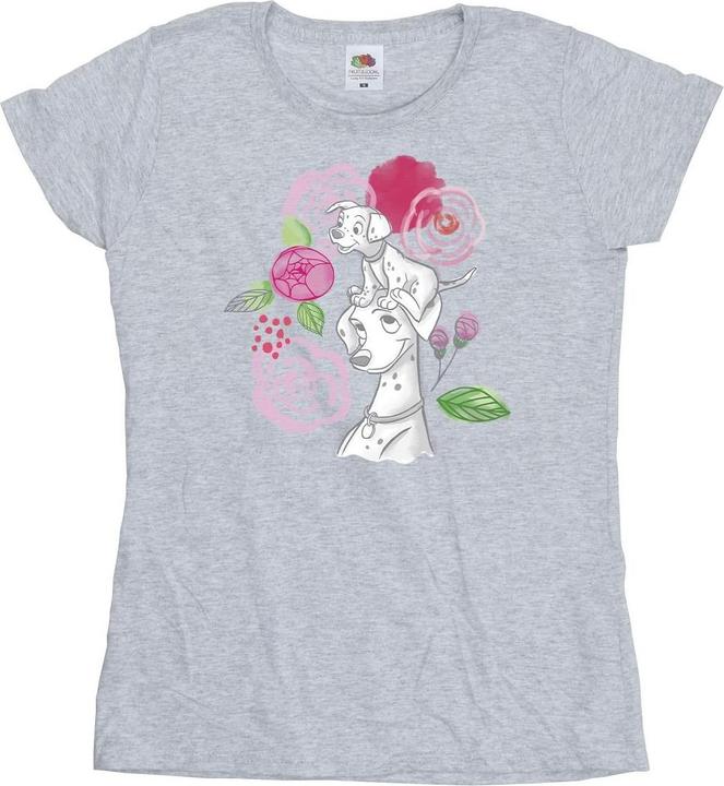 Disney 101 Dalmatians Flowers TShirt (XL)