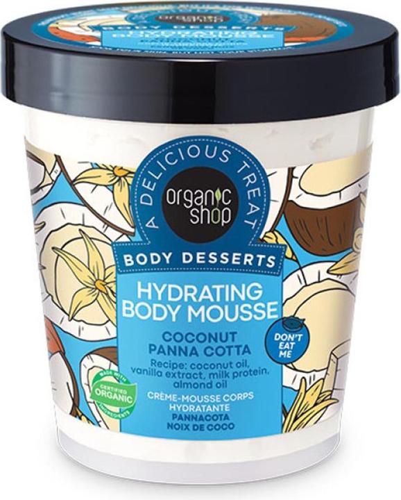 Organic Shop Body Desserts Renewing Coconut Bite Body Scrub 450ml (Körpercreme, 450 ml)