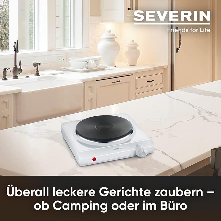 Produktbild Severin Kochplatte für Küche, Weiss Single
