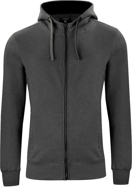 Immagine prodotto Clique Felpa classica con cappuccio e zip a tutta lunghezza (M)