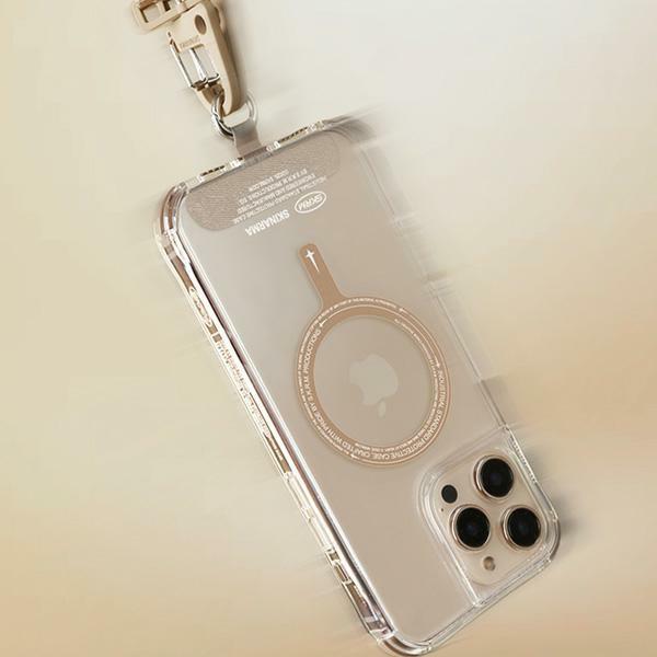 Produktbild Skinarma case Saido iPhone 16 Pro Max 6.9" Magnetic Charging champagne (Apple iPhone 16 Pro Max)