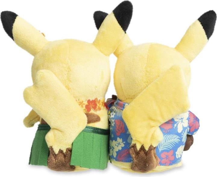 Actual product image Pokémon Paired Pikachu Celebrations: Tropical Pikachu Plush - 20 cm (20 cm)