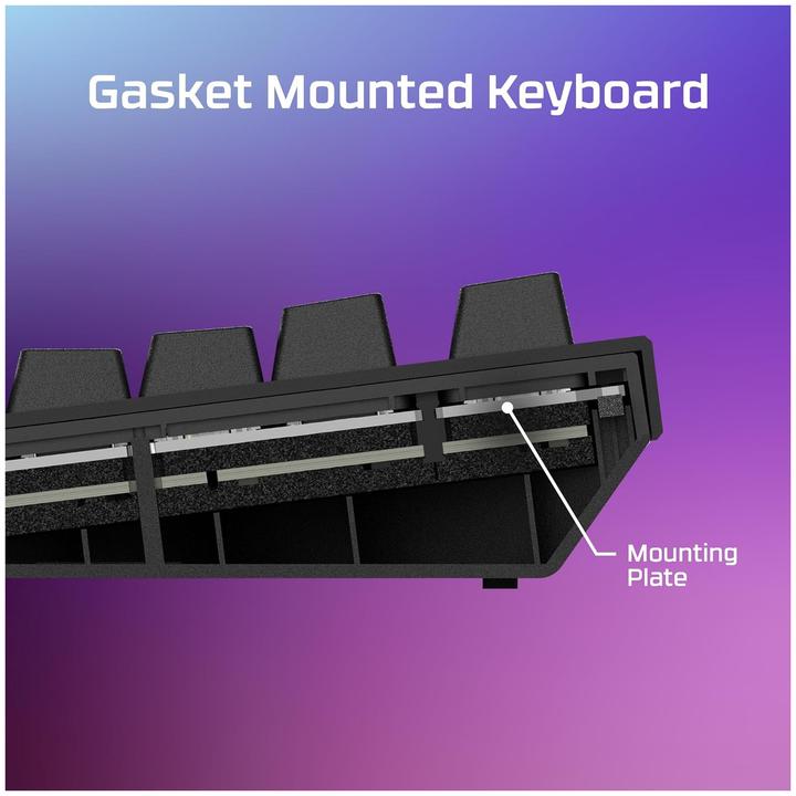 Immagine prodotto HyperX Tastiera meccanica da gioco Alloy Rise (USA) (US, Cablato)