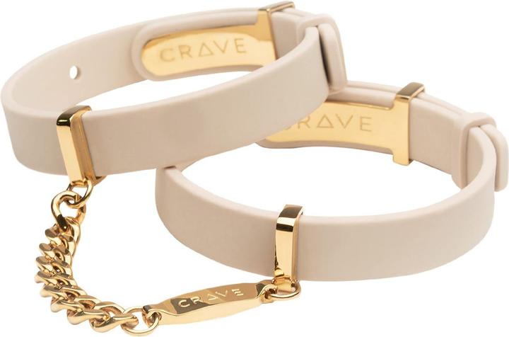 Crave ID Handschellen Beige (0.30 cm)