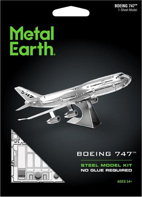Image du produit Metal Earth Boing 747 Commercial