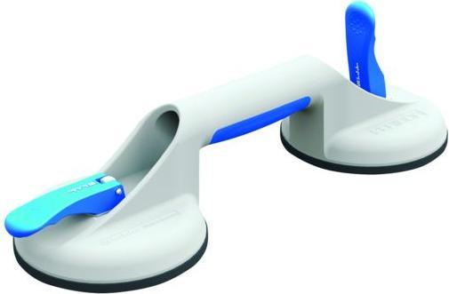 Image du produit Bohle Ventouse Capacité 60kg Tête-D. 120mm 2 têtes Alu Veribor (60 kg)