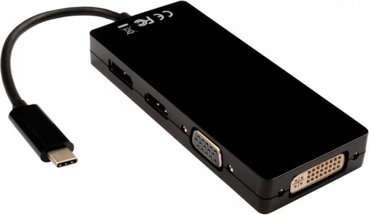 Produktbild V7 USB-C To Multi Video Adapter (USB Typ-C, DVI, HDMI, VGA)