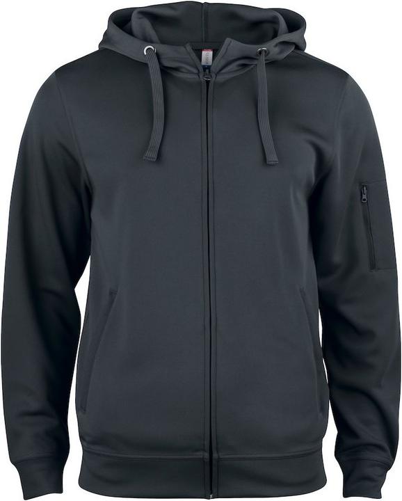 Clique Basic Hoodie mit durchgehendem Reissverschluss Aktiv