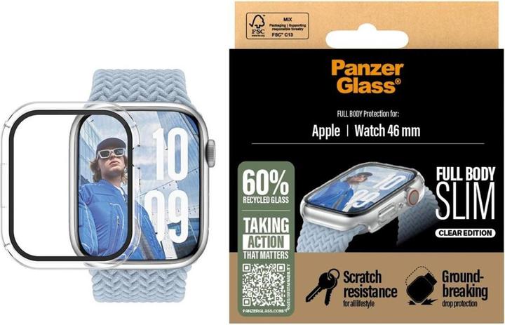 Actual product image PanzerGlass Full Body Slim Clear
