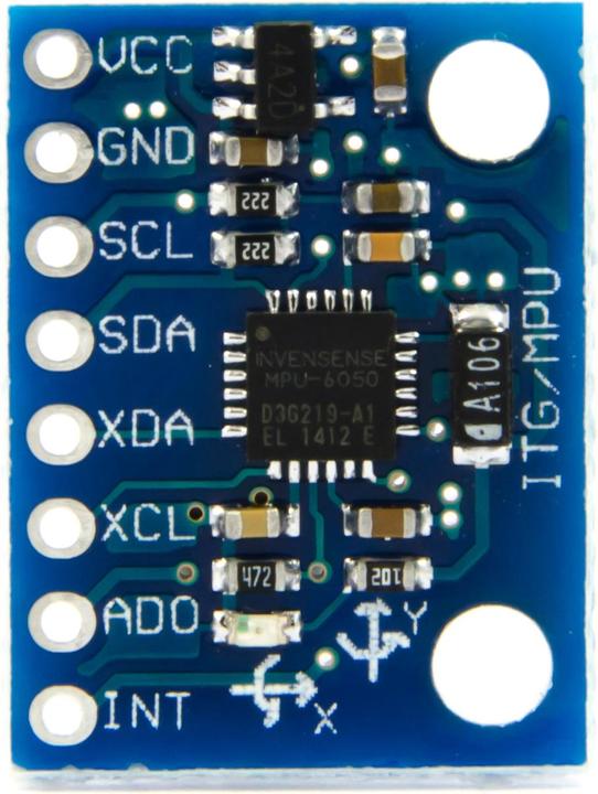 Actual product image Purecrea MPU-6050 3-axis accelerometer with gyroscope