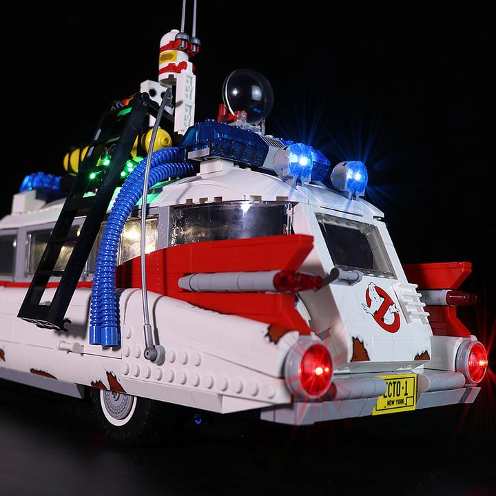 Immagine prodotto BrickBling LED Licht Set für LEGO Ghostbusters: Auto ECTO-1 (10274) inkl. Fernbedienung