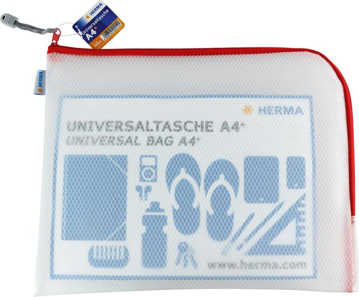 Actual product image HERMA A4 zip pocket