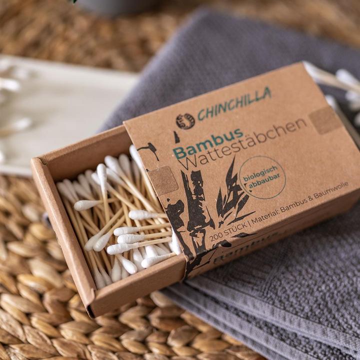 Actual product image Chinchilla Vegan cotton swab