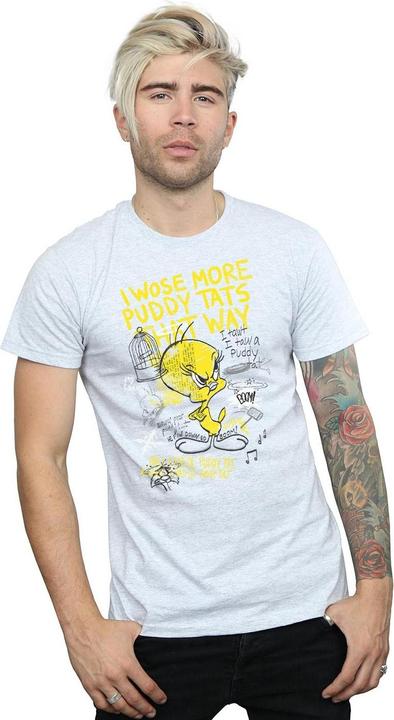 Immagine prodotto Looney Tunes More Puddy Tats Maglietta Titti Uomo (XL)