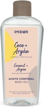 Flor De Mayo Feuchtigkeitsspendendes Körperöl mit Kokosnuss und Argan 200ml (Körperöl, 200 ml)