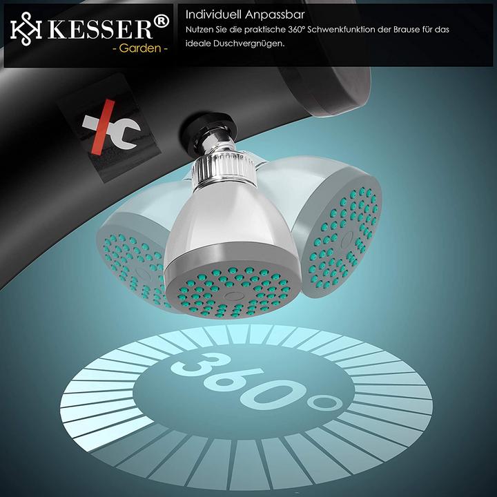 Produktbild Kesser Solardusche 20L, inkl. Schutzhaube