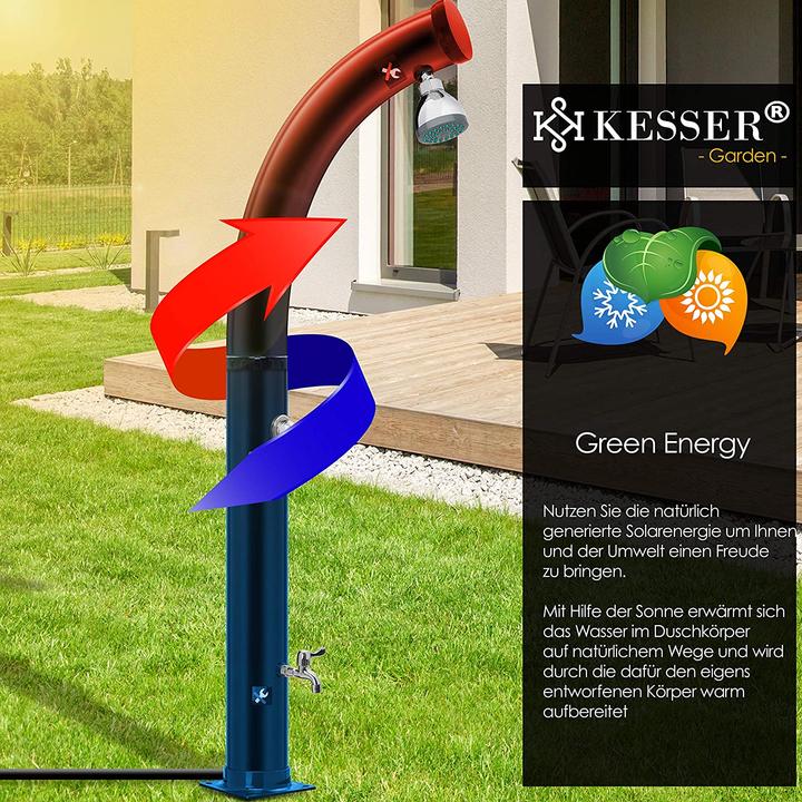 Produktbild Kesser Solardusche 20L, inkl. Schutzhaube