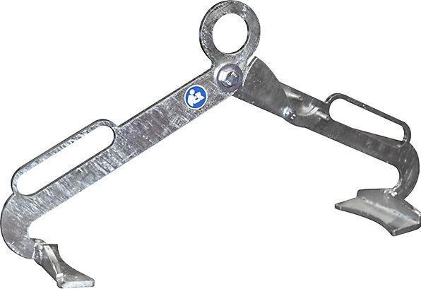 Produktbild Bauer Südlohn Bauer Scherengreifer LG 60 Spannmass 600 mm verzinkt