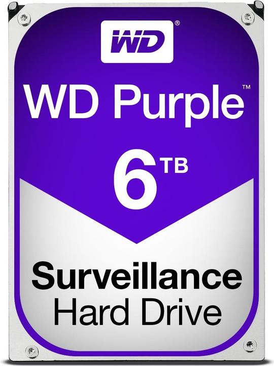 Actual product image WD Purple (6 TB, 3.5", CMR)