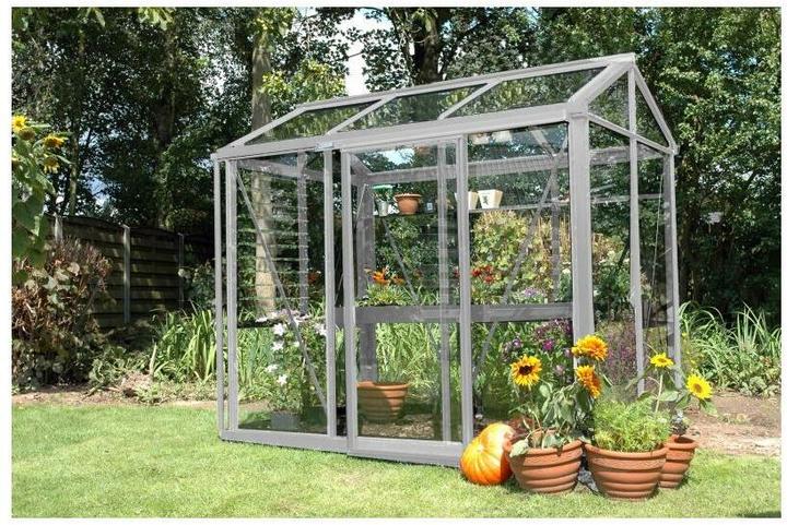 Produktbild Colibri Gewächshaus Helios Urban, Alu 162 x 236 x 217 cm, Glas 4 mm