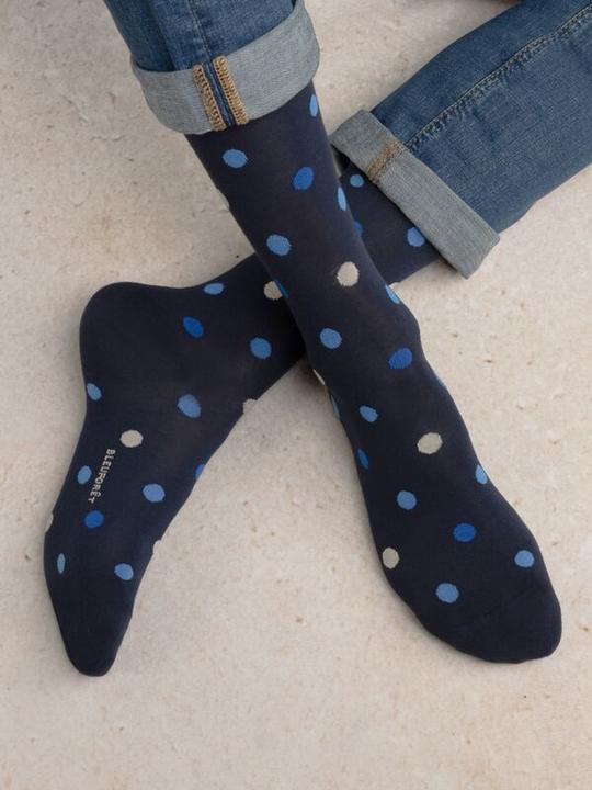 Image du produit Bleuforêt gepunktete Socken (39 - 42)